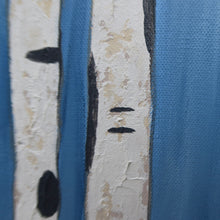 Load image into Gallery viewer, Blue Birches, 22 x 28