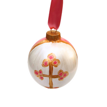 Load image into Gallery viewer, Pink Cross Ornament
