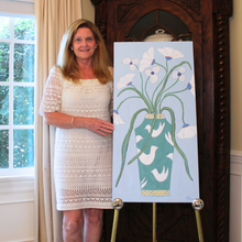 Load image into Gallery viewer, Fleurs D'Amour, 18 x 36