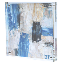 Load image into Gallery viewer, Blue Abstract, 5 x 5