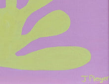 Load image into Gallery viewer, Yellow Seaweed on Pink, 11 x 14