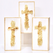 Load image into Gallery viewer, Citrine Cross, 3 x 6