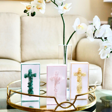 Load image into Gallery viewer, Citrine Cross, 3 x 6