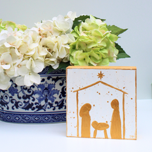 Load image into Gallery viewer, Nativity Shelf Sitter, 6 x 6