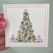 Load image into Gallery viewer, Printable Pink and Green Christmas Gift Tags