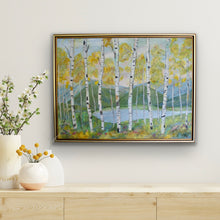 Load image into Gallery viewer, Birches by the Lake, 18 x 24