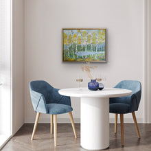 Load image into Gallery viewer, Birches by the Lake, 18 x 24