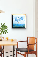 Load image into Gallery viewer, Dancing Heron, 12 x 12