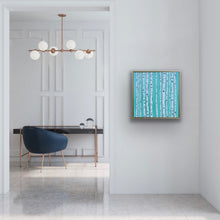 Load image into Gallery viewer, Teal Birches, 24 x 24