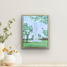 Load image into Gallery viewer, NC State University Bell Tower, 11 x 14