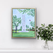 Load image into Gallery viewer, NC State University Bell Tower, 11 x 14