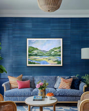 Load image into Gallery viewer, Spring in the Valley, Abstract Landscape Art Print