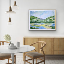 Load image into Gallery viewer, Spring in the Valley, Abstract Landscape Art Print