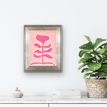 Load image into Gallery viewer, Pink on Pink Botanical I
