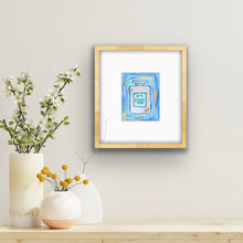 Load image into Gallery viewer, Blue Chanel No 5, 11 x 14