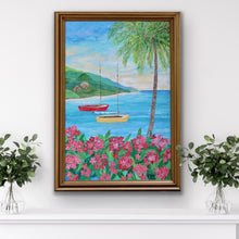 Load image into Gallery viewer, Caribbean Sunset, 24 x 36
