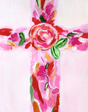 Load image into Gallery viewer, Love Cross, Christian Cross Wall Art