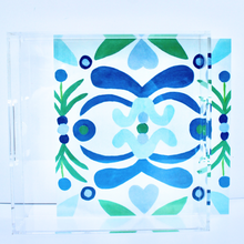 Load image into Gallery viewer, Nantucket Acrylic Tray Insert / Placemat, 12 x 12