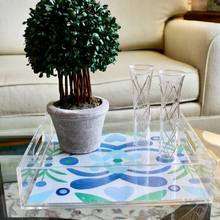 Load image into Gallery viewer, Nantucket Acrylic Tray Insert / Placemat, 12 x 12