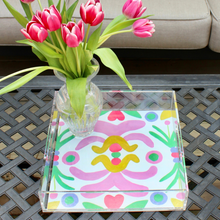 Load image into Gallery viewer, Palm Beach Acrylic Tray, 12 x 12