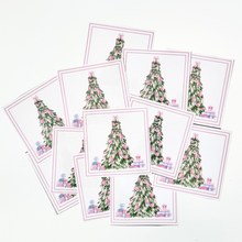 Load image into Gallery viewer, Printable Pink and Green Christmas Gift Tags