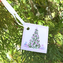 Load image into Gallery viewer, Printable Pink and Green Christmas Gift Tags