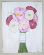 Load image into Gallery viewer, Pink and White Peony Bouquet