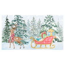 Load image into Gallery viewer, Santa's Reindeer, Digital Samsung TV Art Download