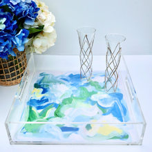 Load image into Gallery viewer, Water's Edge Acrylic Tray Insert/Placemat, 12 x 12