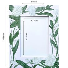 Load image into Gallery viewer, White Rose Mat, 8 x 10