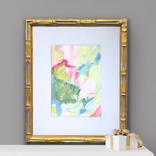 Load image into Gallery viewer, Original garden-inspired artwork featuring abstract flowers, organic textures, and joyful contemporary design.