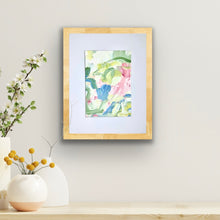 Load image into Gallery viewer, Bright contemporary abstract art gift for art lovers, birthdays, and housewarmings.