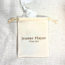Load image into Gallery viewer, Jeanne Player angel ornament bag featuring a logo.