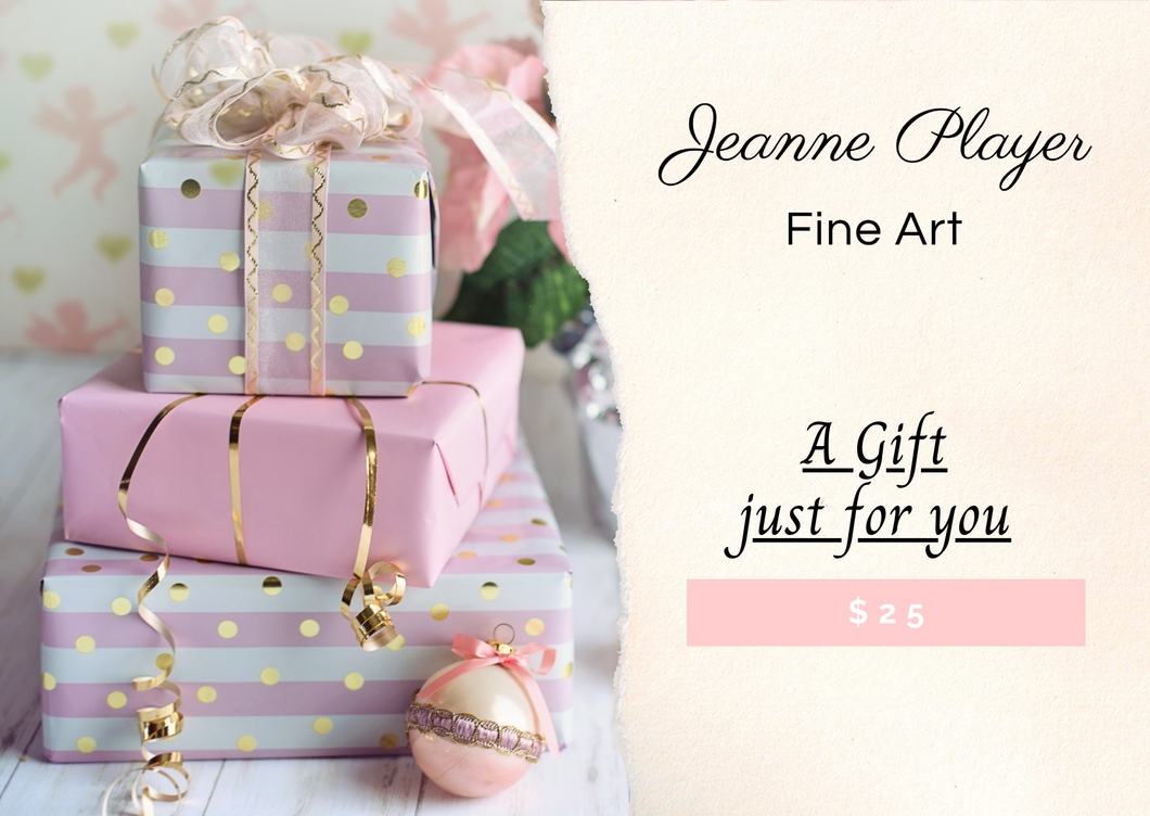 Jeanne Player Fine Art Gift Card