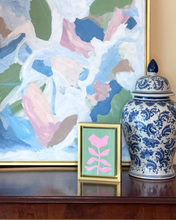Load image into Gallery viewer, Modern Botanical 33, Sage Green and Pink