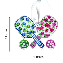 Load image into Gallery viewer, Pickleball Christmas Ornament