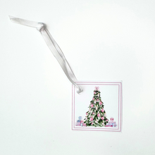 Load image into Gallery viewer, Printable Pink and Green Christmas Gift Tags