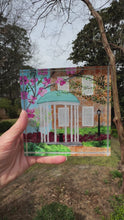 Load and play video in Gallery viewer, UNC Old Well Acrylic Block Art
