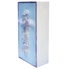 Load image into Gallery viewer, Rose Quartz Cross, 3 x 6 x 1 5/8