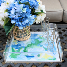 Load image into Gallery viewer, Water's Edge Acrylic Tray, 12 x 12