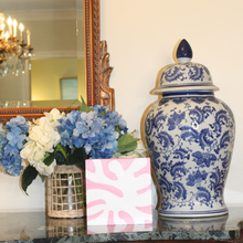 Load image into Gallery viewer, White Coral on Pink, 6 x 6