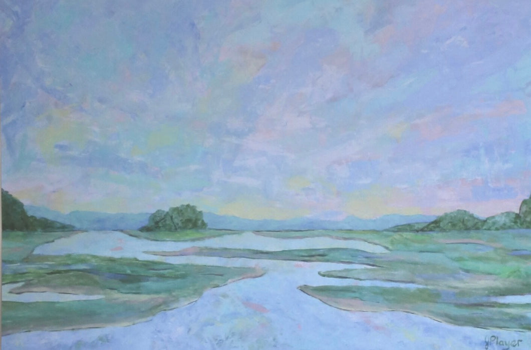 Marsh Sky Giclee, 12 x 18 inches