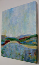 Load image into Gallery viewer, Blue Dawn, 14 x 18 x 1.5 - Jeanne Player Fine Art