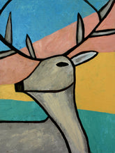 Load image into Gallery viewer, Oh Deer, 9 x 12 - Jeanne Player Fine Art
