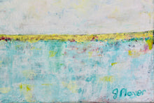 Load image into Gallery viewer, Aqua, 12 x 12 x .5 - Jeanne Player Fine Art