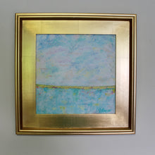 Load image into Gallery viewer, Aqua, 12 x 12 x .5 - Jeanne Player Fine Art