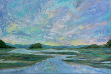 Load image into Gallery viewer, Marsh Sky, 24 x 36 x 1.5 - Jeanne Player Fine Art