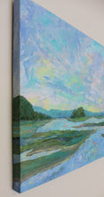 Load image into Gallery viewer, Marsh Sky, 24 x 36 x 1.5 - Jeanne Player Fine Art