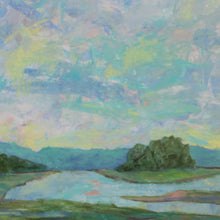 Load image into Gallery viewer, Marsh Sky, 24 x 36 x 1.5 - Jeanne Player Fine Art
