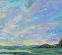 Load image into Gallery viewer, Marsh Sky, 24 x 36 x 1.5 - Jeanne Player Fine Art